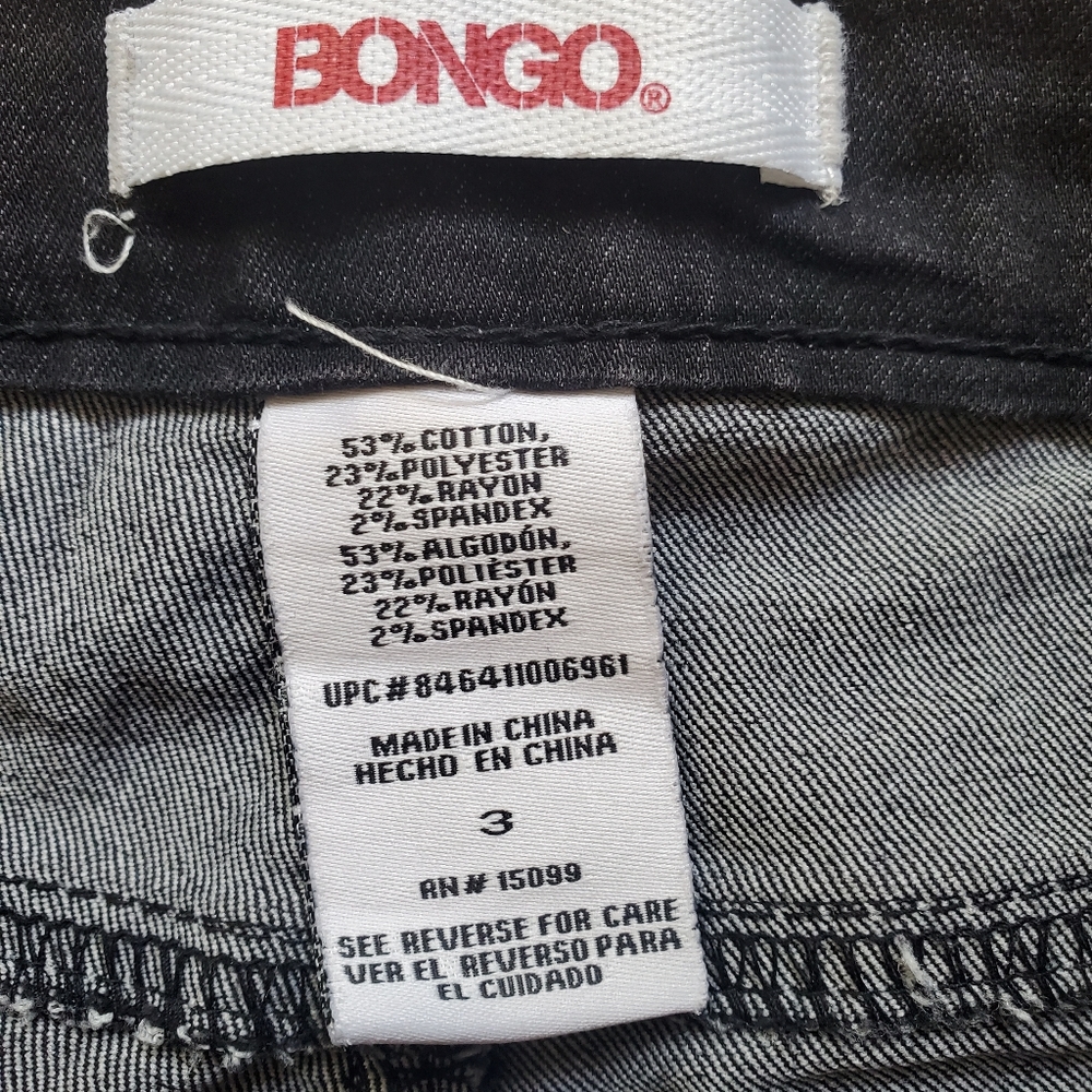 Women's BONGO Black Jeans - Picture 3 of 6